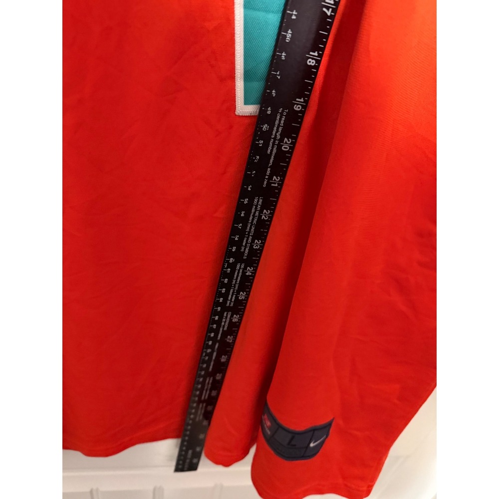 Nike Miami Dolphins Jersey Mens Large Orange Tua Tagovailoa 1 NFL On Field - Picture 7 of 7